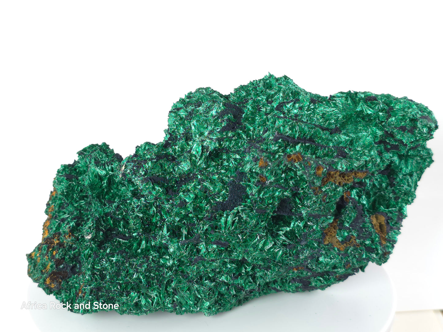 Striking Fibrous Malachite