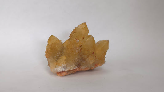 Golden Cactus quartz cluster