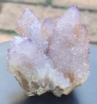 Lavender Cactus Quartz Cluster